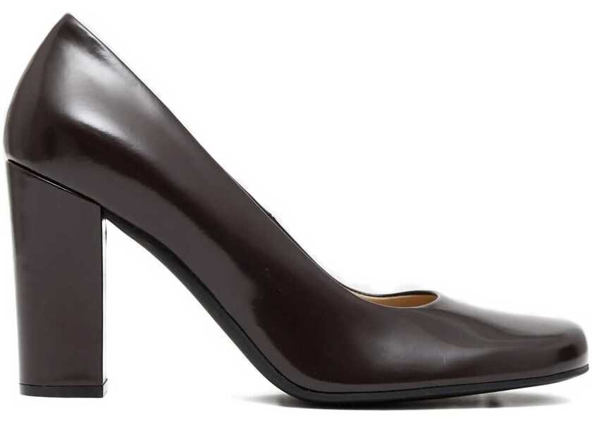 Pantofi cu toc THE ROW Penelope Pumps LACQUER BROWN Femei (BM 19476212) 1