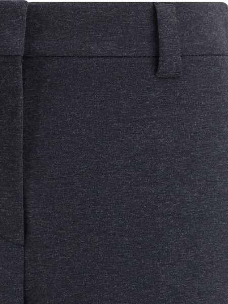 Pantaloni casual Brunello Cucinelli Tailored Trousers ANTRACITE Femei (BM 19476233) 3