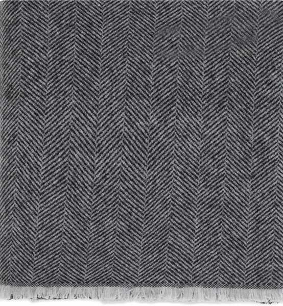 Esarfe Brunello Cucinelli Cashmere Scarf ANTRACITEGRIGIO Femei (BM 19476254) 4