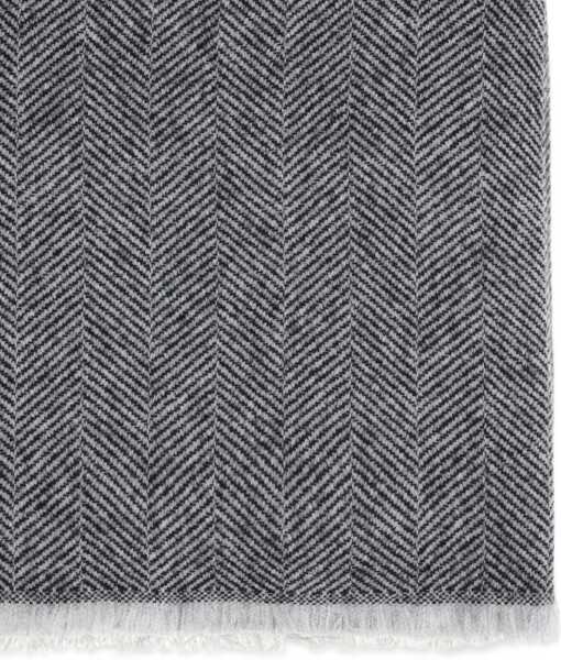 Esarfe Brunello Cucinelli Cashmere Scarf ANTRACITEGRIGIO Femei (BM 19476254) 5