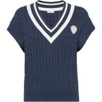 Veste casual Aran-patterned Vest Femei