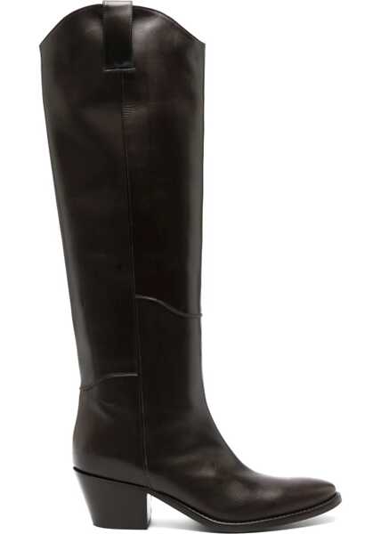 Bocanci casual P.A.R.O.S.H. Texas high Boots TESTA DI MORO Femei (BM 19476284) 1