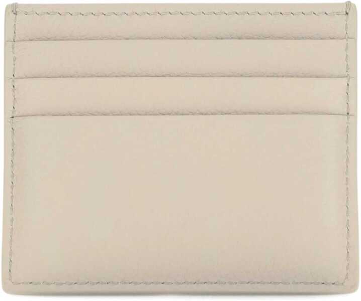 Portofele Brunello Cucinelli Leather Card Holder AVORIO Femei (BM 19476302) 2