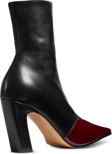 Bocanci casual Khaite Nevada Ankle Boots BLACK/OXBLOOD Femei (BM 19476323) 3