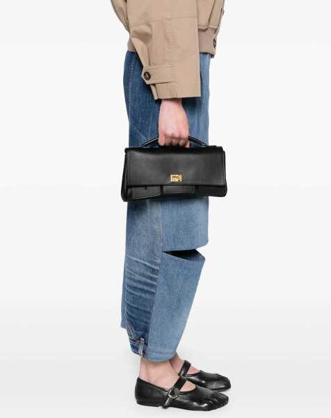 Genti plic Balenciaga Bel Air Small Clutch BLACK Femei (BM 19476386) 2