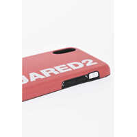 Huse mobil & tablete pentru Barbati - Huse mobil & tablete DSQUARED2 Lettering Logo Iphone X Cover Red Barbati (BM 19476419) - B-mall.ro