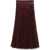 Burberry Tartan Patterned Accordion Midi Skirt Red