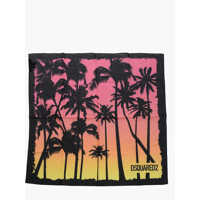 Esarfe Printed Cotton Palm Bandana Barbati