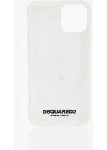 Huse mobil & tablete DSQUARED2 Iphone 11 Pro Barrcode Case White Barbati (BM 19476464) 2