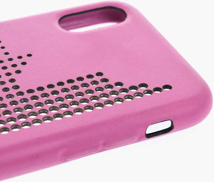 Huse mobil & tablete DSQUARED2 Iphone X Case With Perforated Detail Pink Femei (BM 19476488) 3