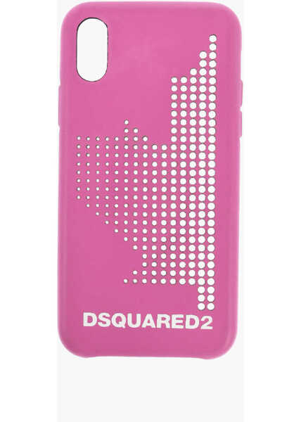 Huse mobil & tablete DSQUARED2 Iphone X Case With Perforated Detail Pink Femei (BM 19476488) 1