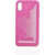 DSQUARED2 Iphone X Case With Perforated Detail Pink