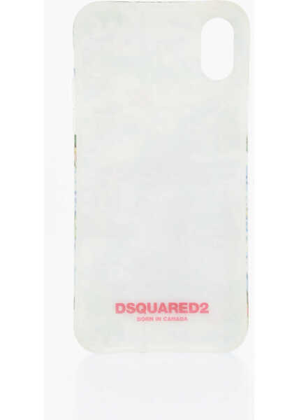 Huse mobil & tablete DSQUARED2 Patterned Hawaii Iphone X Cover Multicolor Barbati (BM 19476491) 2