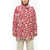 Isabel Marant Etoile Patterned Wool Harveli Overshirt Beige