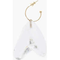 Cercei SIMONE ROCHA Single Earring With See-Through Heart-Shaped Pendant