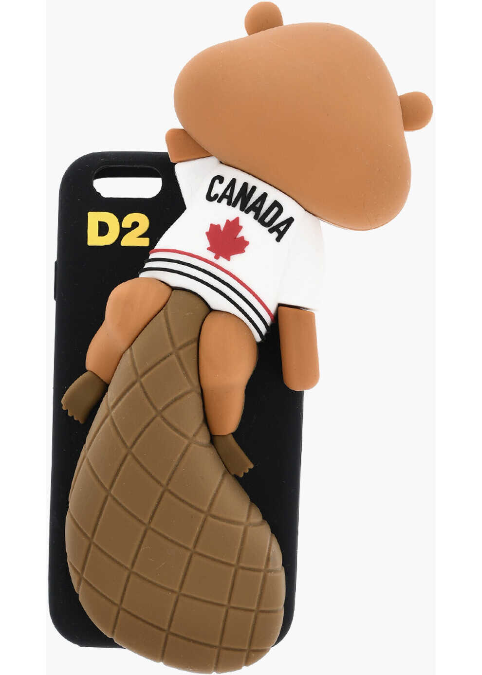 Huse mobil & tablete DSQUARED2 Silicone Beaver Iphone 8 Plus Case Black Barbati (BM 19476638) 1