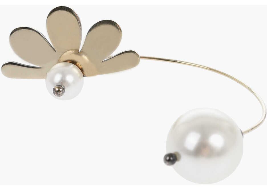 Cercei SIMONE ROCHA Metal Single Earring With Pearls Gold Femei (BM 19476659) 2