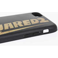 Huse mobil & tablete pentru Barbati - Huse mobil & tablete DSQUARED2 Logoed Flash Iphone 8 Plus Case Black Barbati (BM 19476665) - B-mall.ro