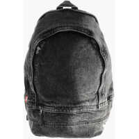 Rucsacuri Denim Backpack Rave With Delav&eacute; Effect Femei
