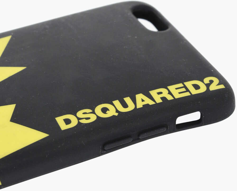 Huse mobil & tablete DSQUARED2 Iphone 7 Plus Leaf Case Black Femei (BM 19476689) 3