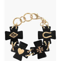 Bratari Two-Tone Til Sim Slover Bracelet With Golden Details Femei