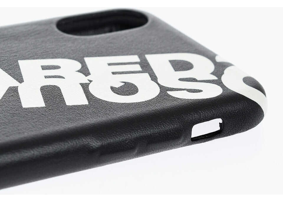 Huse mobil & tablete DSQUARED2 Logoed Eco-Leather Iphone X Case Black Barbati (BM 19476719) 3