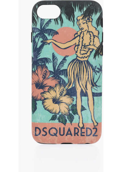 Huse mobil & tablete DSQUARED2 Logoed Aloha Iphone 9 Case Multicolor Barbati (BM 19476722) 1