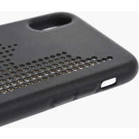 Huse mobil & tablete pentru Barbati - Huse mobil & tablete DSQUARED2 Iphone X Case With Perforated Detail Black Barbati (BM 19476782) - B-mall.ro