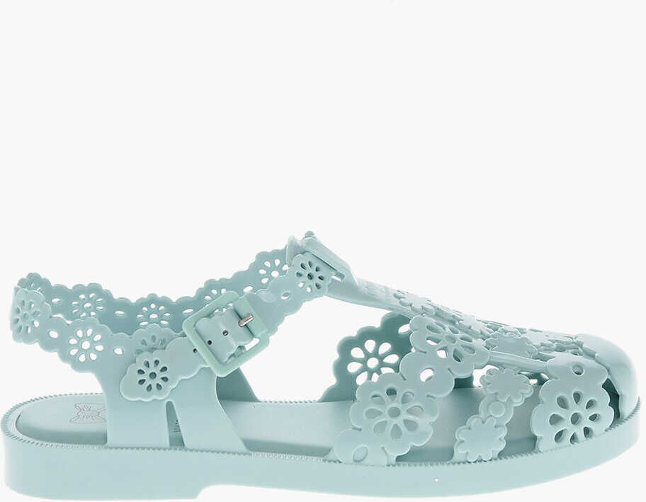 Sandale fara toc Viktor & Rolf Melissa Rubber Possession Sandals Light Blue Femei (BM 19476797) 3