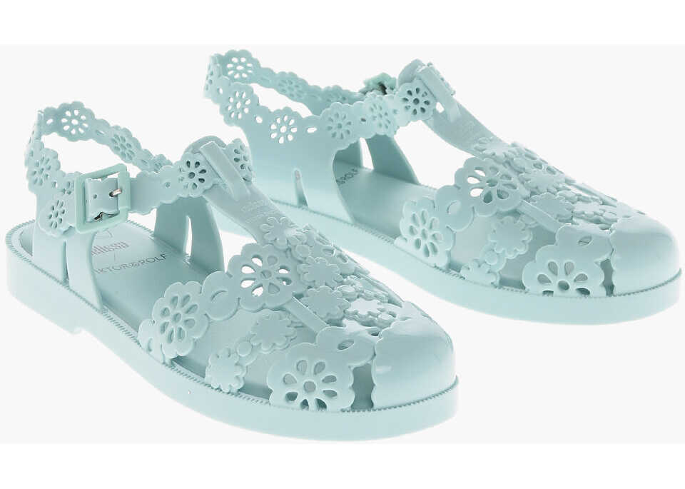 Sandale fara toc Viktor & Rolf Melissa Rubber Possession Sandals Light Blue Femei (BM 19476797) 1