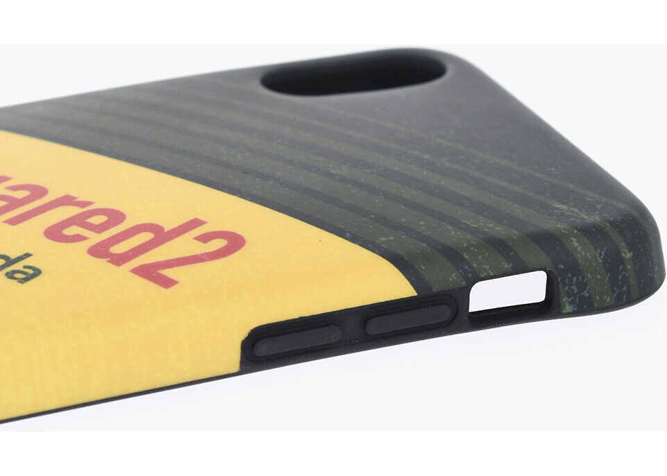 Huse mobil & tablete DSQUARED2 Logoed 1964 Iphone X Case Yellow Barbati (BM 19476809) 3