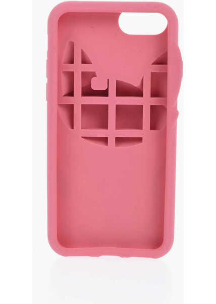 Huse mobil & tablete DSQUARED2 Silicone Black Cat Iphone 8 Plus Case Pink Barbati (BM 19476821) 2