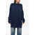 SA SU PHI Cashmere Crew-Neck Sweater Blue