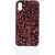 DSQUARED2 Monogram Patterned Iphone X Case With Monogram Motif Red