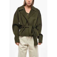 Paltoane SA SU PHI Cashmere Blend Valentina Coat With Belt