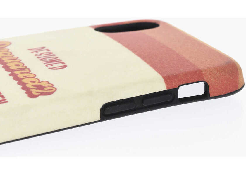 Huse mobil & tablete DSQUARED2 Logoed Iphone X Case Orange Barbati (BM 19476875) 3