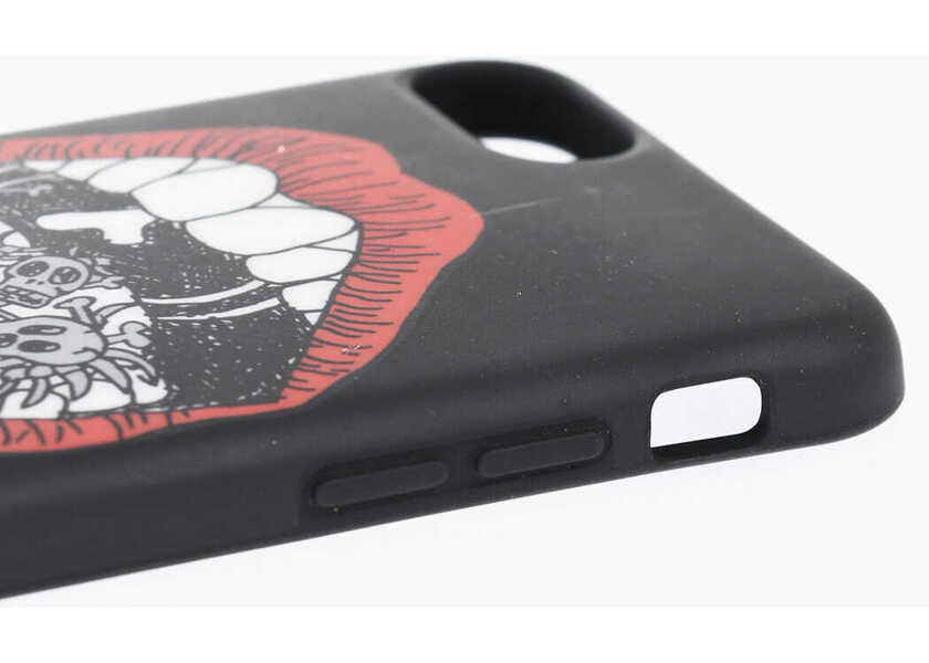 Huse mobil & tablete DSQUARED2 Logoed Open Mouth Iphone 8 Plus Case Black Barbati (BM 19476878) 3