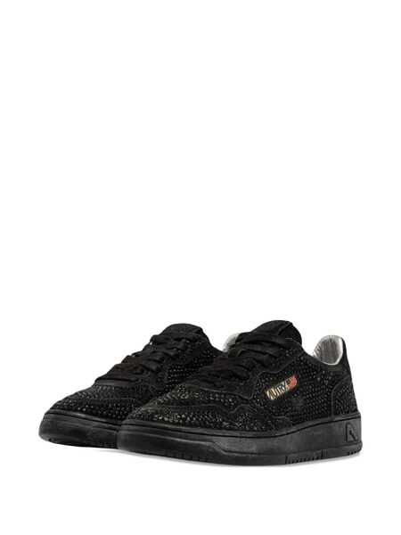 Sneakers AUTRY Medalist Low Crystal sneakers Black Femei (BM 19477038) 2