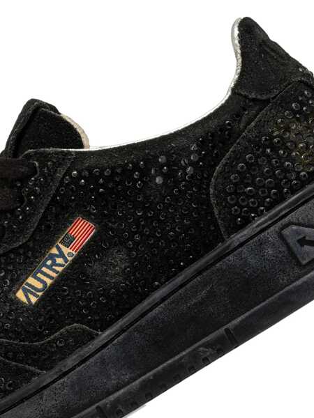 Sneakers AUTRY Medalist Low Crystal sneakers Black Femei (BM 19477038) 5