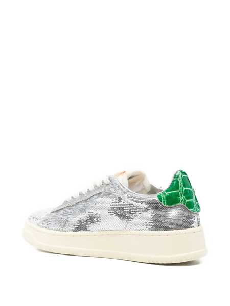 Sneakers AUTRY Dallas Low Sparkling sneakers Silver Femei (BM 19477044) 3