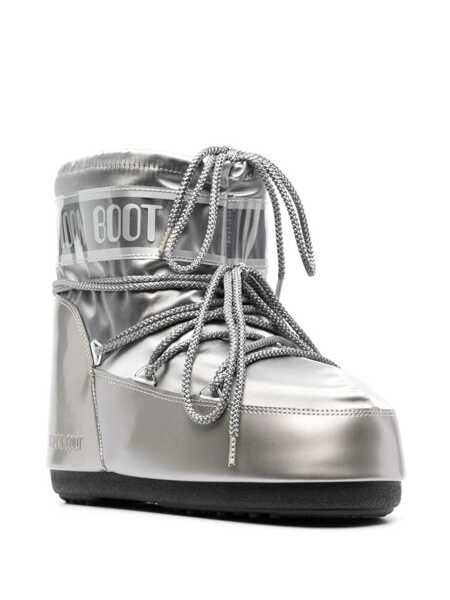 Bocanci Moon Boot MB ICON LOW GLANCE BOOTS Silver Femei (BM 19477203) 2