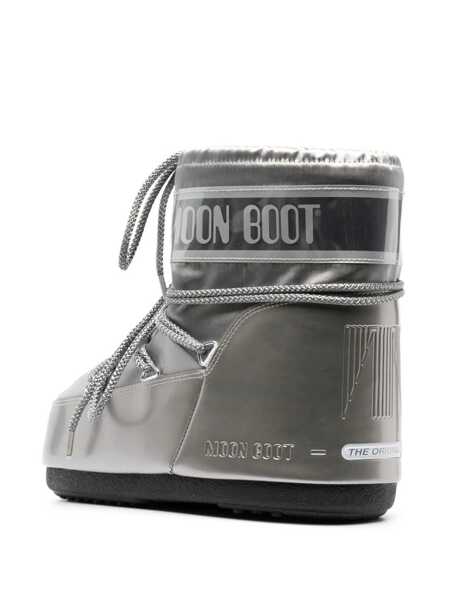 Bocanci Moon Boot MB ICON LOW GLANCE BOOTS Silver Femei (BM 19477203) 3