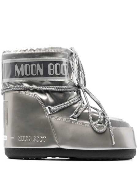 Bocanci Moon Boot MB ICON LOW GLANCE BOOTS Silver Femei (BM 19477203) 1
