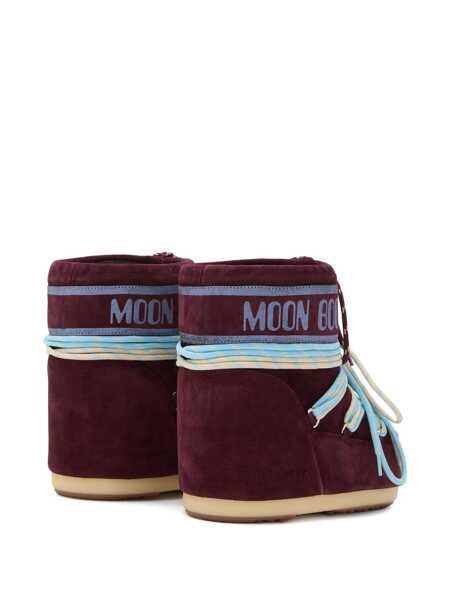 Bocanci Moon Boot MB ICON LOW SUEDE BOOTS Bordeaux Femei (BM 19477236) 3