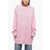 SA SU PHI Cashmere Crew-Neck Sweater Pink
