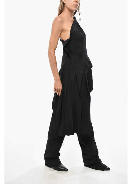 Bluze Bottega Veneta Asymmetric Top With One-Shoulder Design Black Femei (BM 19478006) 3