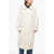 AURALEE Cotton Blend Parka Jacket With Drawstringed Waist Beige