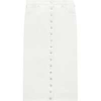 Fuste casual Denim A-Line Skirt With Front Buttoning Femei