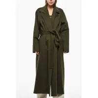 Paltoane SA SU PHI Cashmere Blend Caroline Coat With Belt