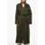SA SU PHI Cashmere Blend Caroline Coat With Belt Military Green